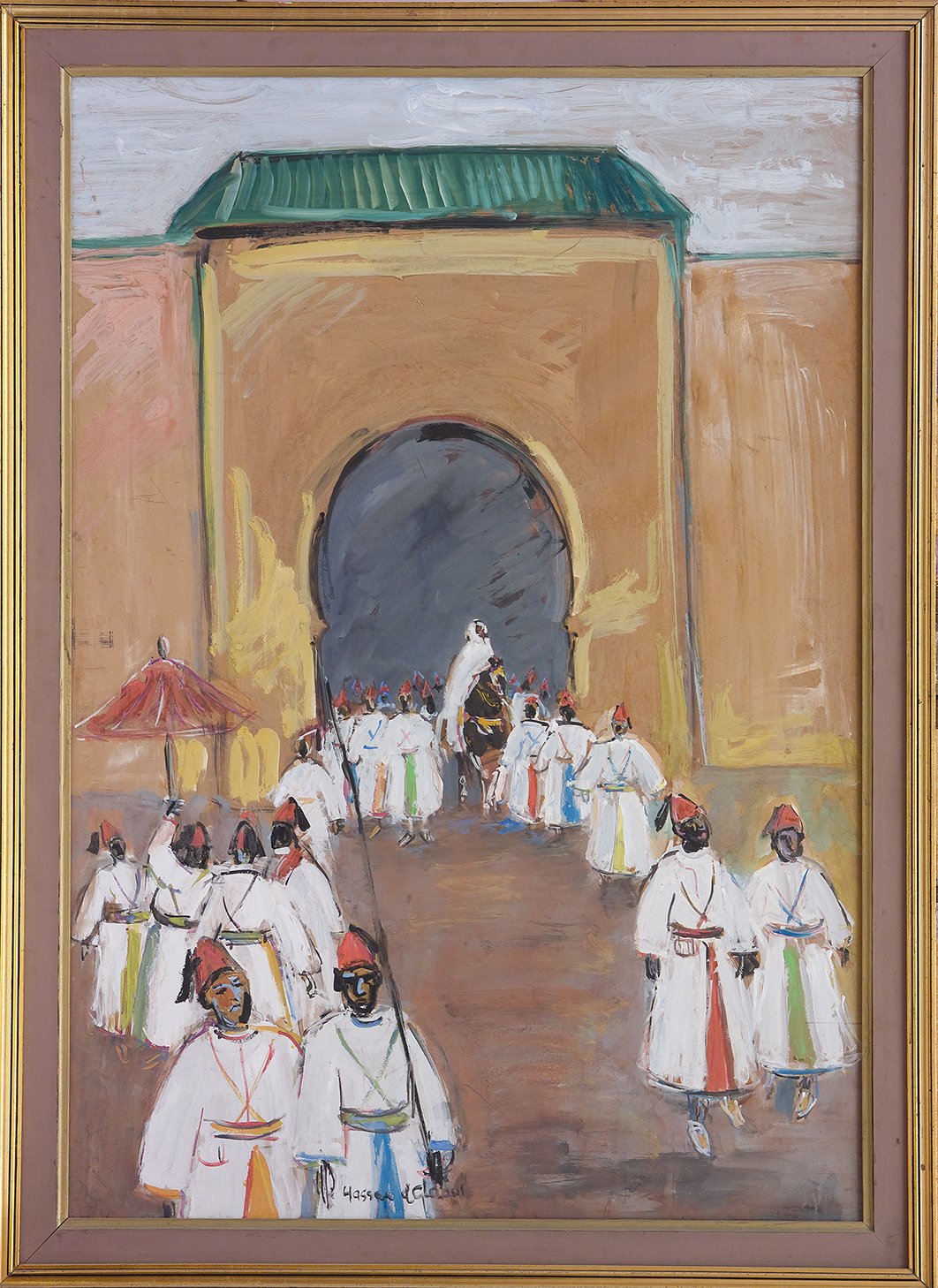 Hassan Al Glaoui, Sultan on Horseback