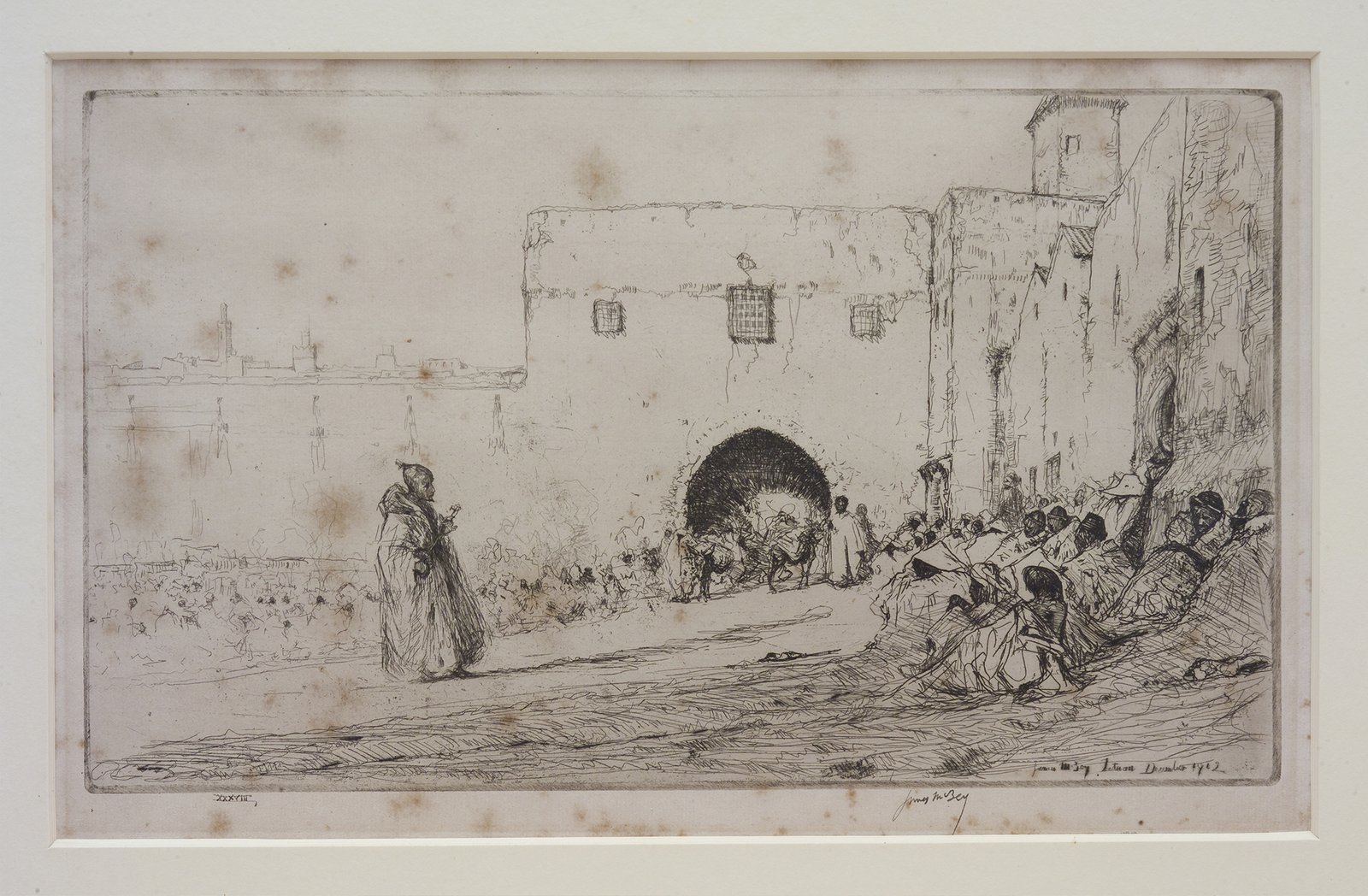 James McBey, The Storyteller (1912)