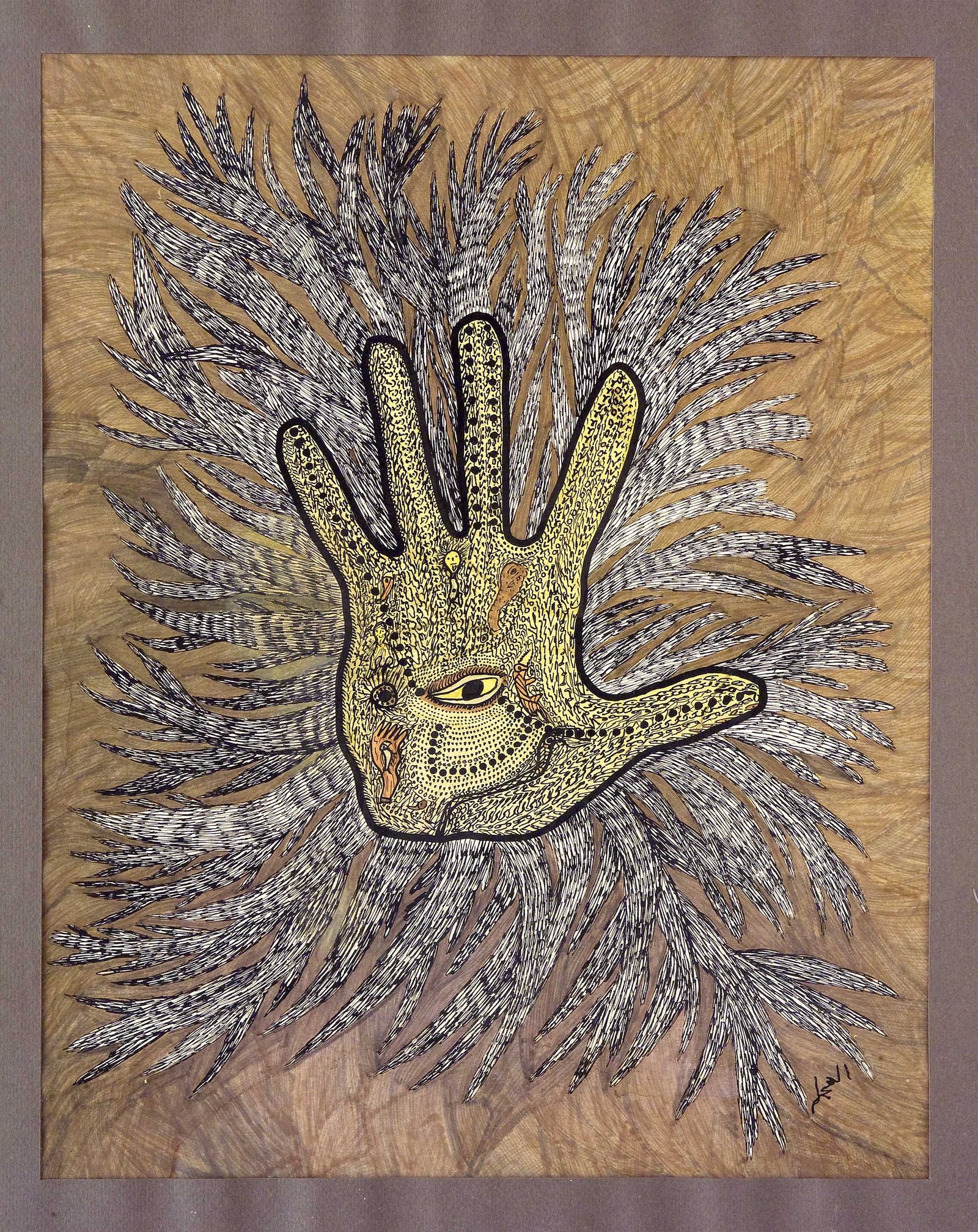 Mohammed Mrabet, Hand of Fatima (1977)